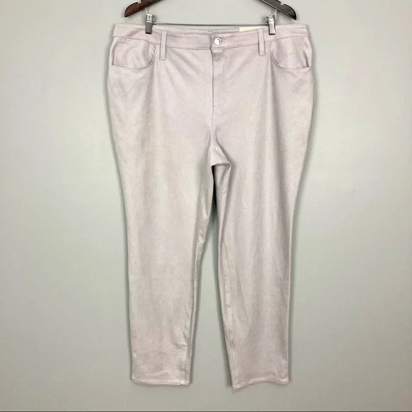 Chico's Light Gray Skinny Pants - Picture 2 of 10
